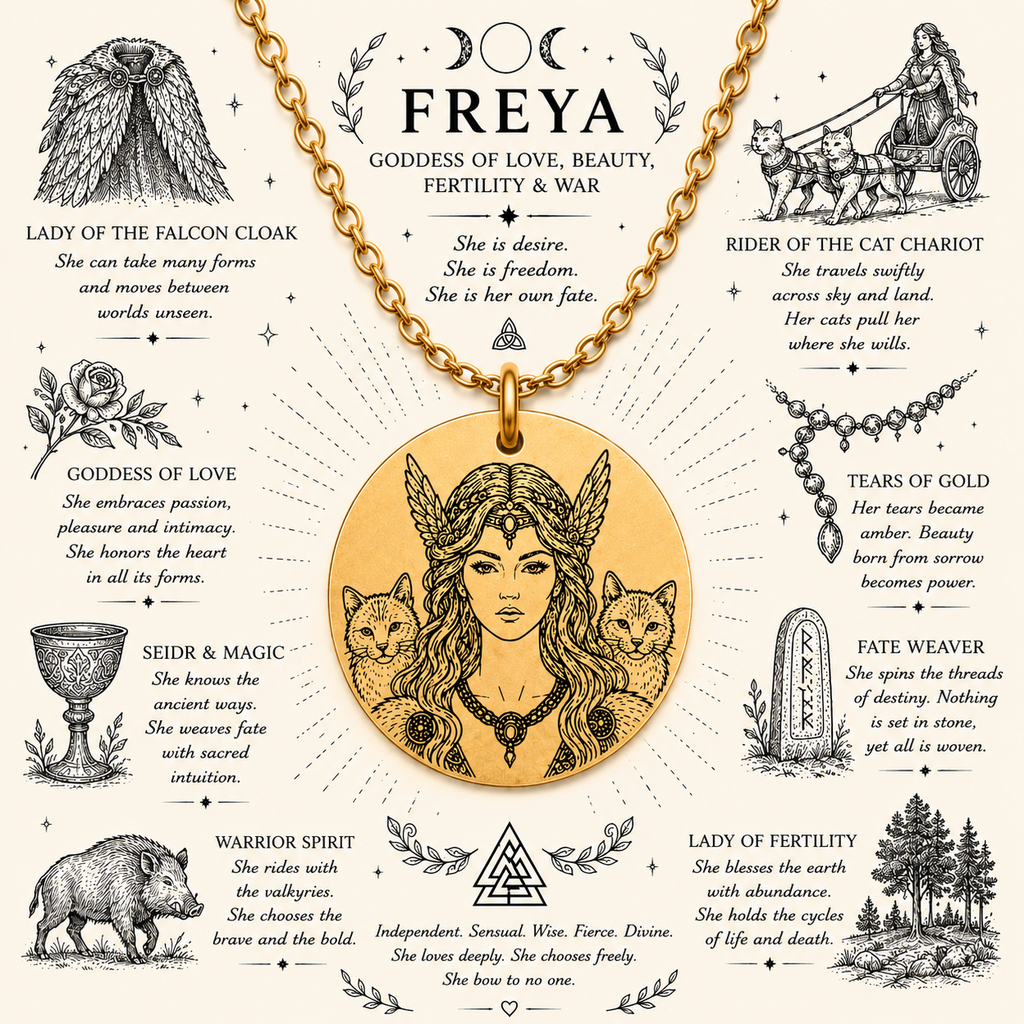 Freya — Goddess of Love, Beauty & Abundance