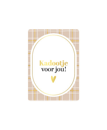 Kaartje | Kadootje voor jou!