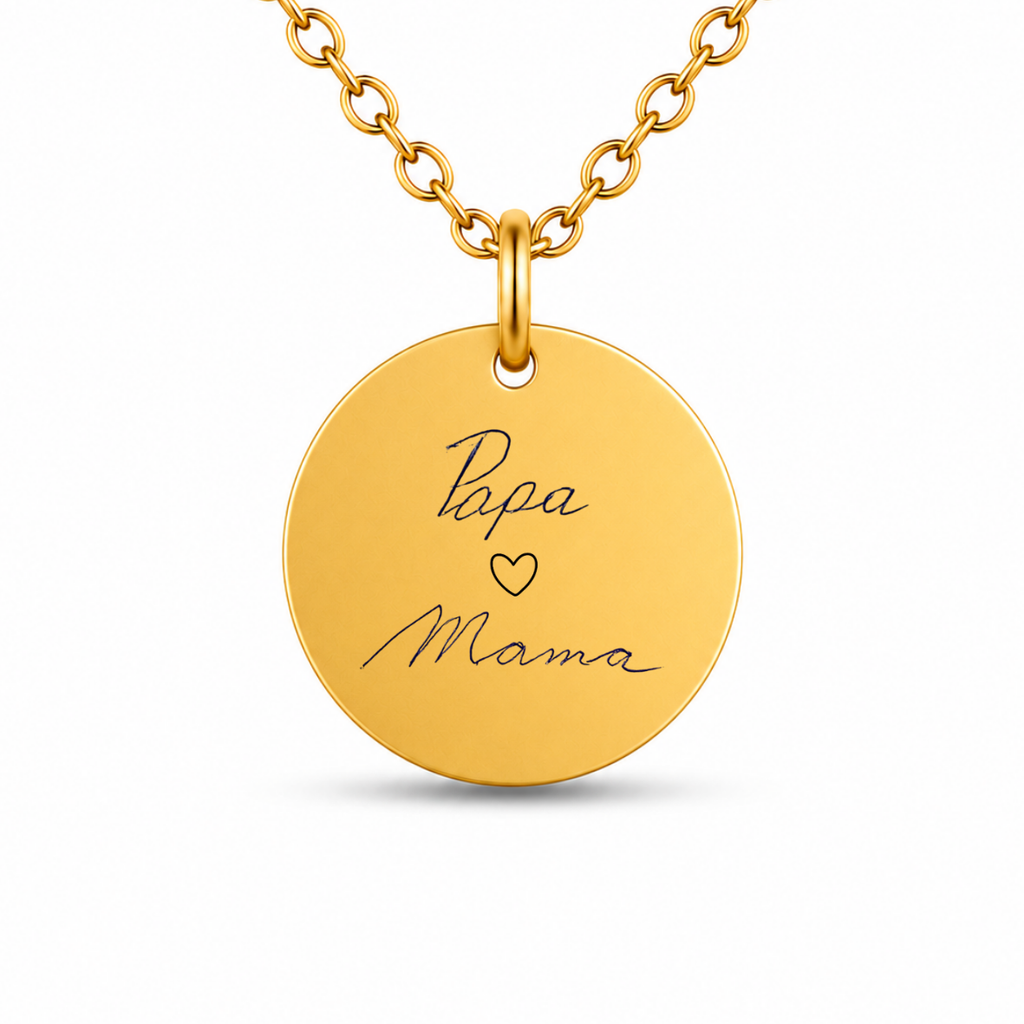 Memento Photo Charm – Gold