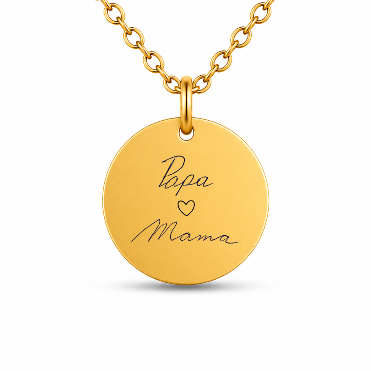 Memento Photo Charm – Gold