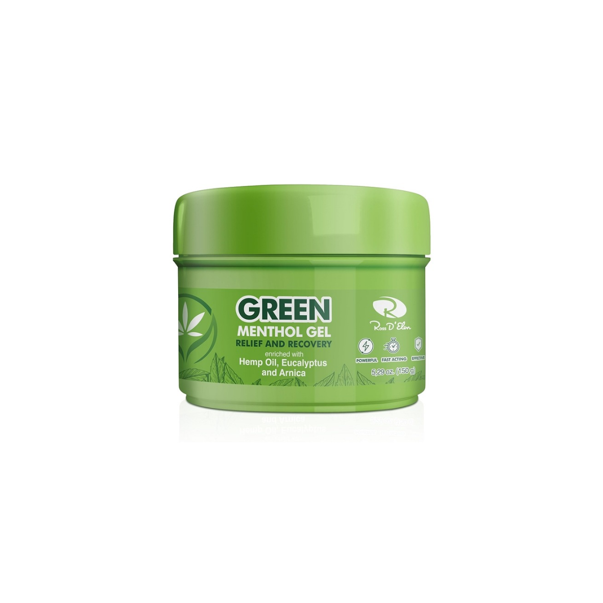 ROSS D'ELEN GREEN | Menthol Gel (150g)