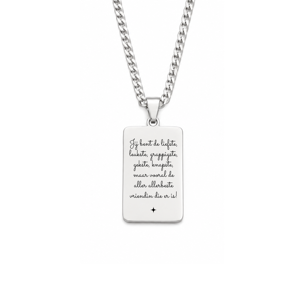 A little note Necklace