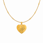 Amore Photo Necklace | Gold