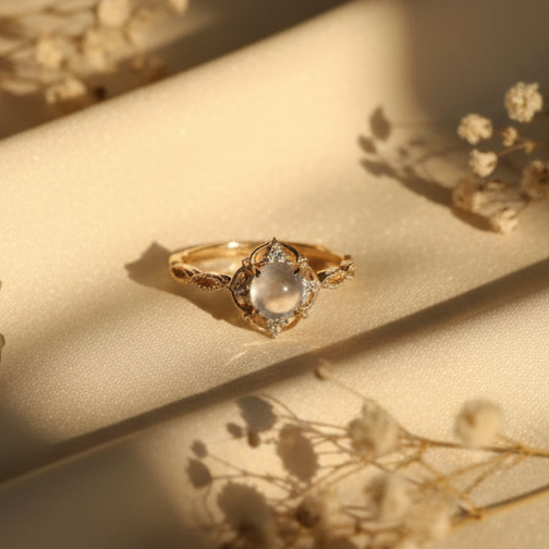 Luna Whisper Ring