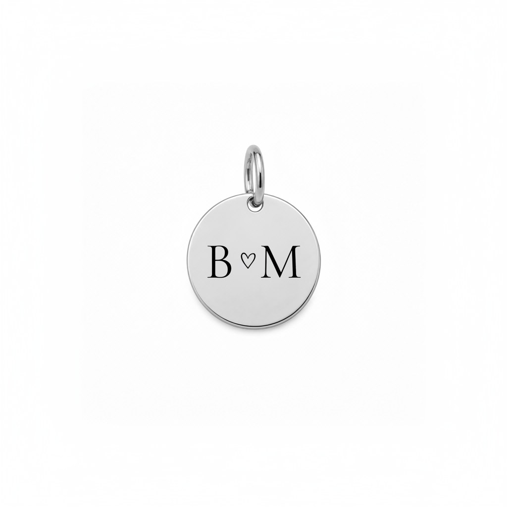 Petite Initial Charm | ○