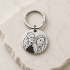 Sacred Memory Keychain | Silver