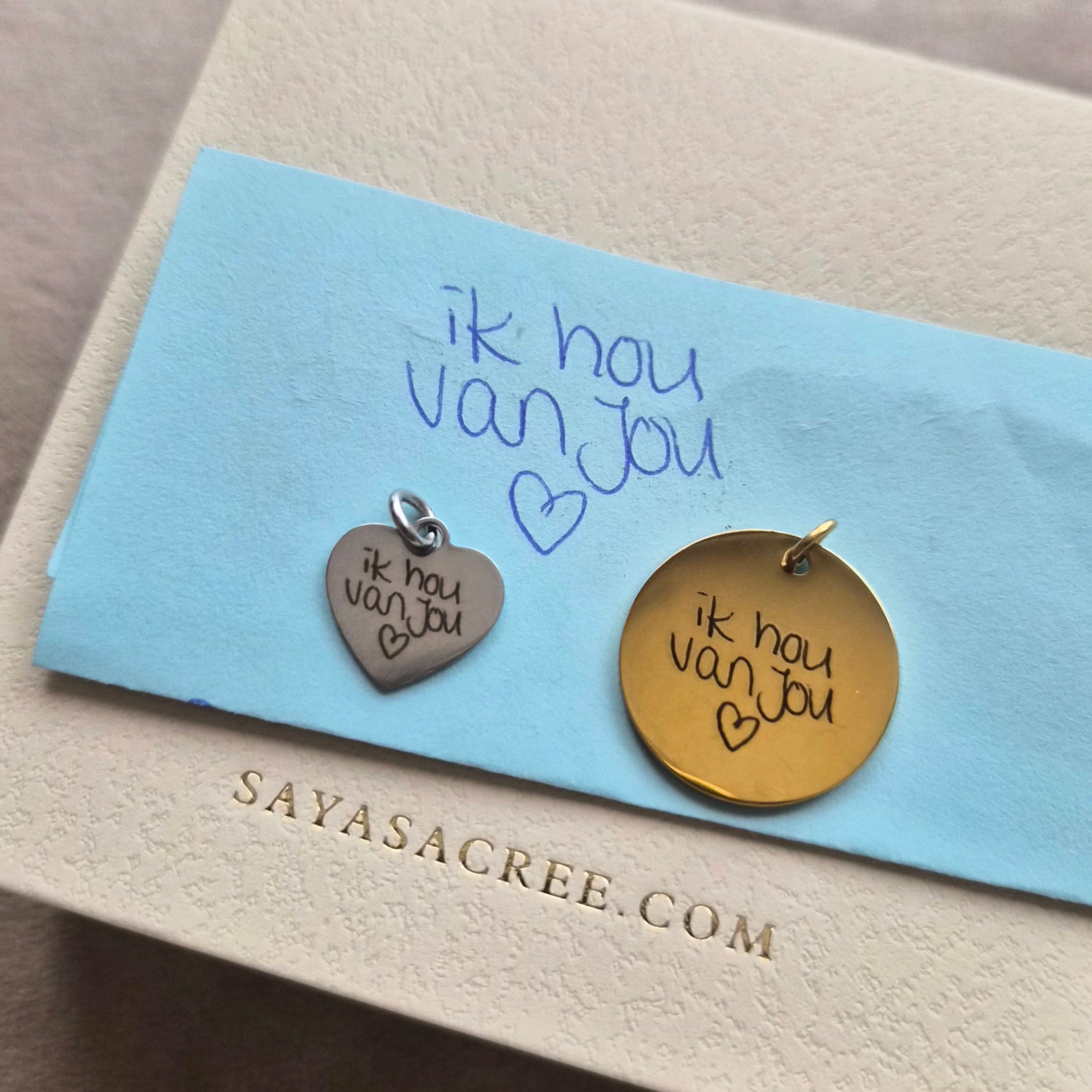 Sacred Photo Charm – Silver