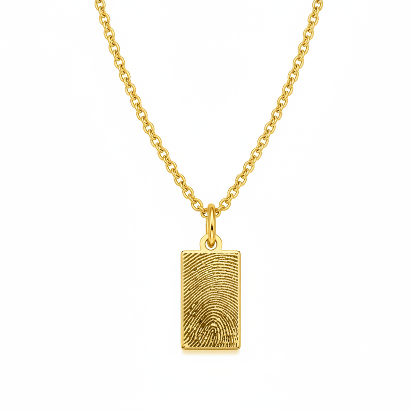 Petite Imprint Necklace | □