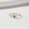 Birthstone Ring February