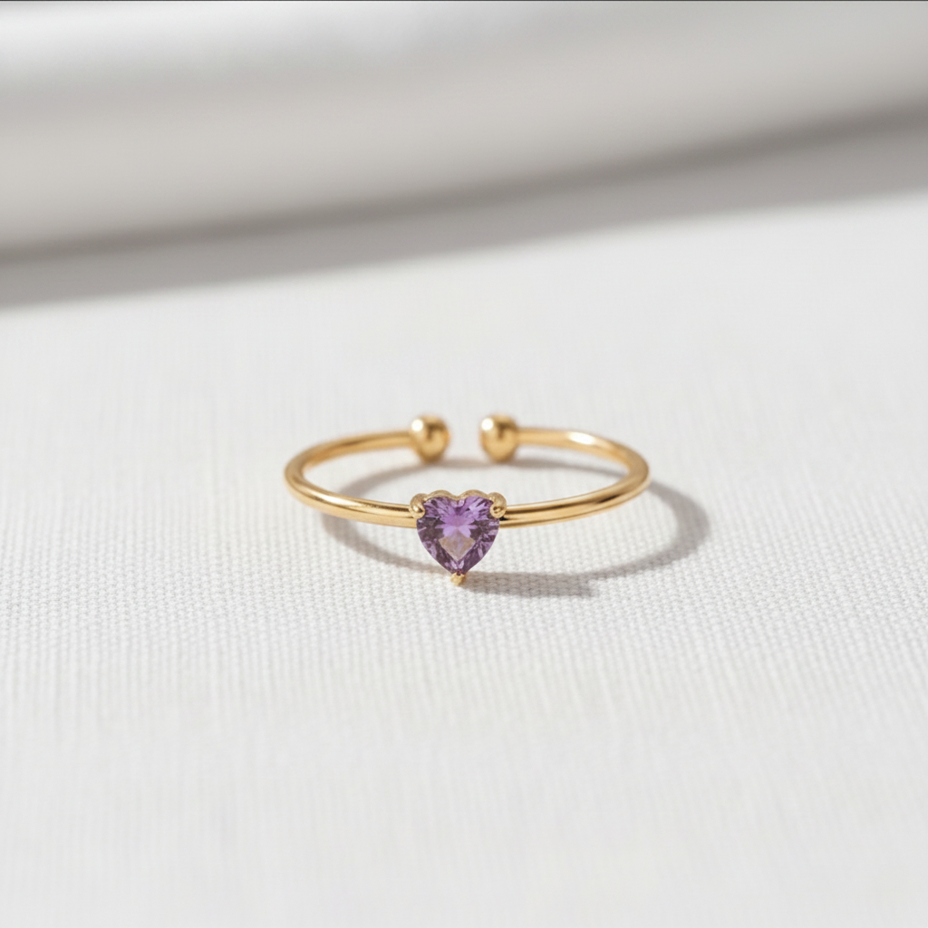 Birthstone Ring February