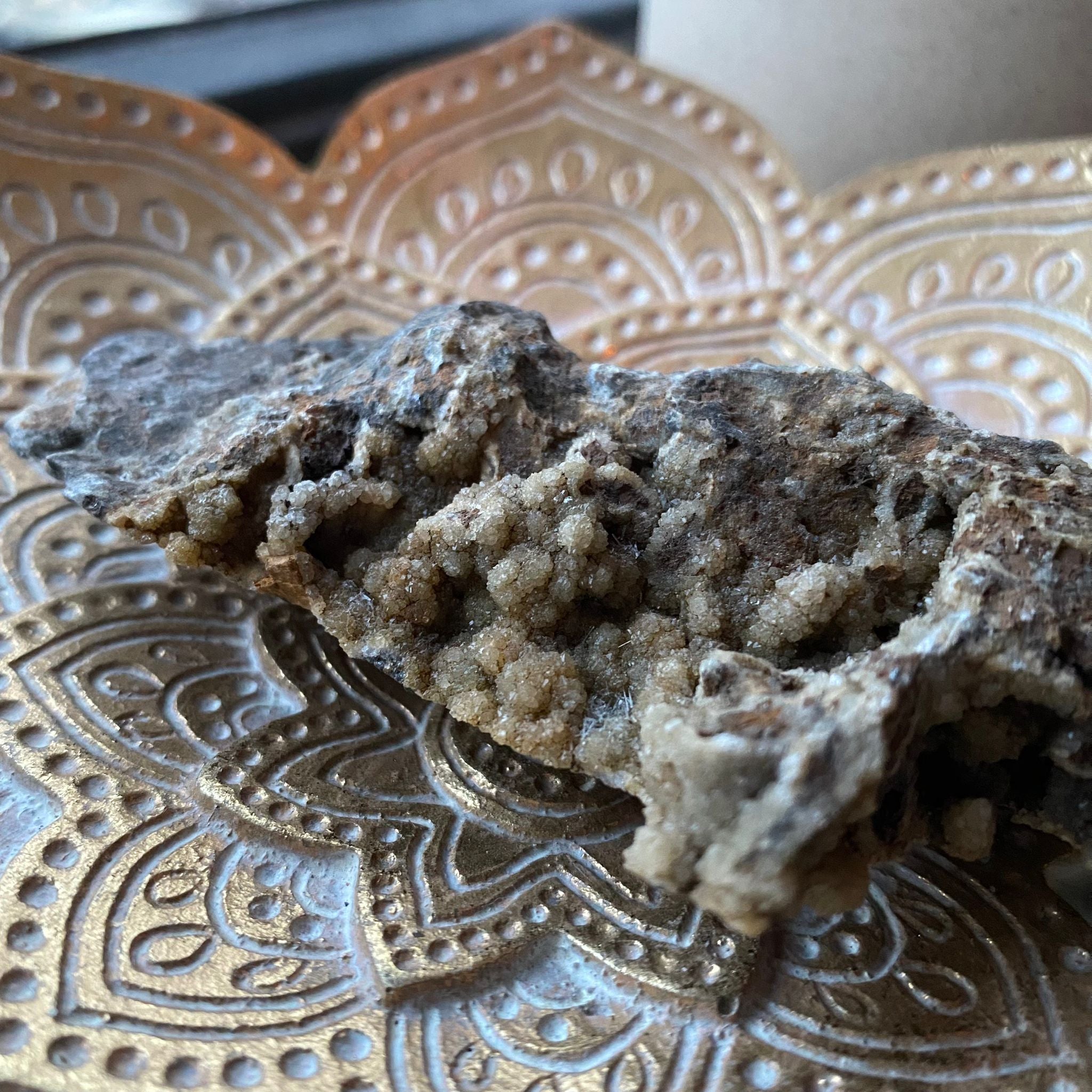 Bergkristal Druzy – Ruw Cluster - 128 gram