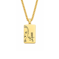 Half Portrait Necklace | □